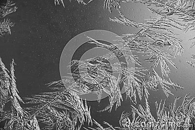 Abstract frozen background of ice . Stock Photo