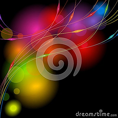 Abstract fulcolor background Vector Illustration