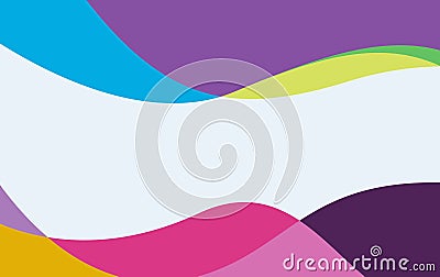 Abstract fun color pattern background. Vector liquid fluid colors pattern for cover background design Vector Illustration