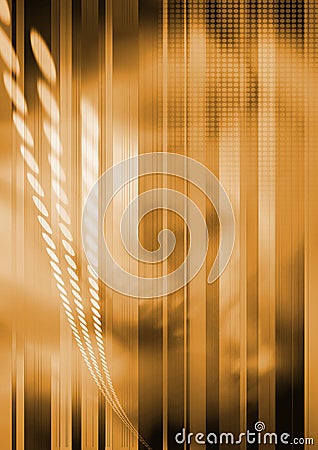 Abstract Futuristic Background Stock Photo