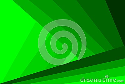 Abstract futuristic background - stripes and triangles - green vector Vector Illustration