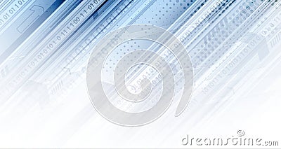 Abstract futuristic fade computer technology business background Vector Illustration