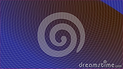 Abstract Futuristic Grid Gradient Network Web Background Scientific Engineering Information Technology Communication. Stock Photo
