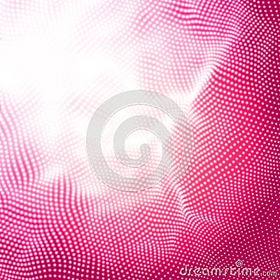 Abstract futuristic technology background. Vector Illustration