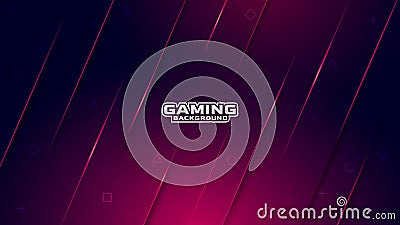 Abstract gaming background with modern luxury ray style Vector Illustration