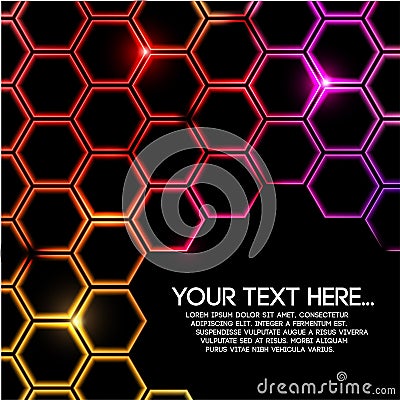 Abstract geometric background Vector Illustration