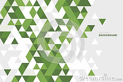 Abstract geometric background. Background of geometric shapes. Colorful mosaic pattern. Retro triangle background Vector Illustration