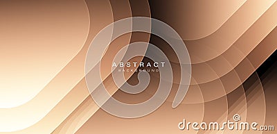 Abstract geometric background. Glowing diagonal rounded shape elements. Transparent shapes design. Elegant geometric. Vector Illustration