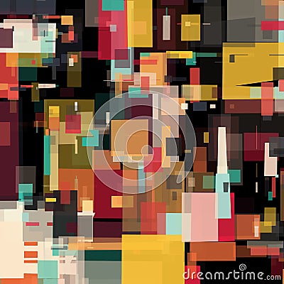 Abstract geometric background Vector Illustration