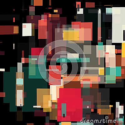 Abstract geometric background Vector Illustration