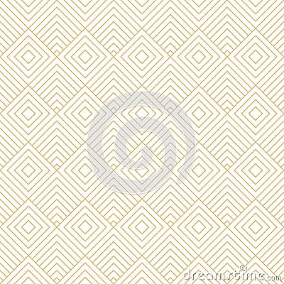 Abstract geometric background pattern simple with color gold Vector Illustration