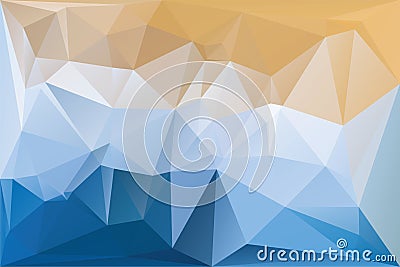 Abstract geometric background with triangles. Vector polygonal texture background. Abstract business background. Vector Vector Illustration