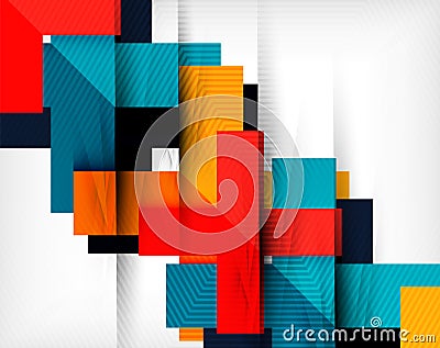 Abstract geometric background Vector Illustration