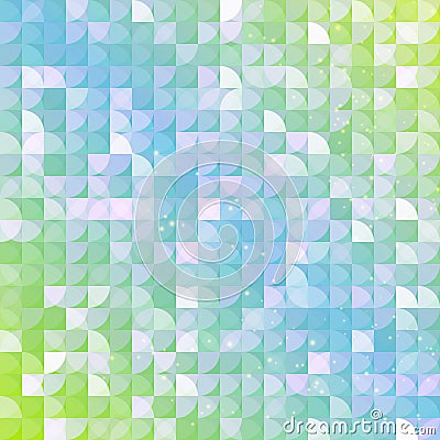 Abstract geometric background. Vector Illustration