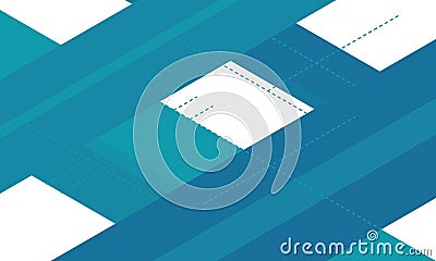 Abstract geometric background. white and blue lines background. abstract background Vector Illustration