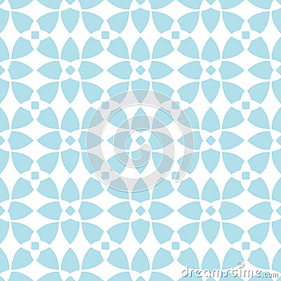 Abstract geometric blue deco art trippy pattern background Vector Illustration