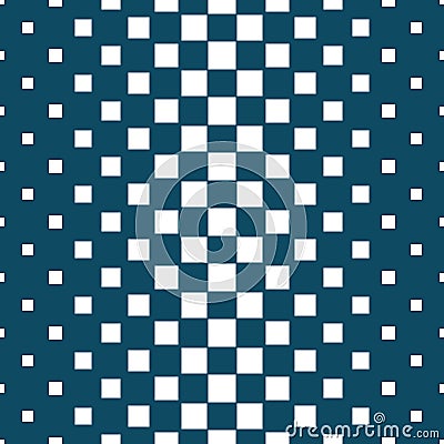 Abstract geometric hipster fashion halftone blue square pattern Vector Illustration