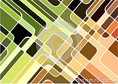 Abstract geometric mosaic background Vector Illustration