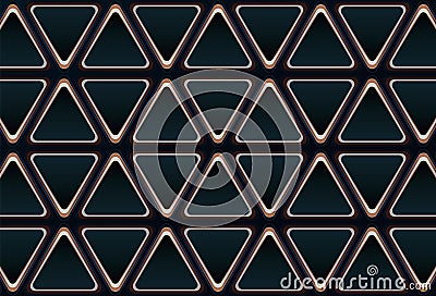 Abstract geometric pattern background. Luxury triangle geometric overlap layers. Triangles with rounded corners. Suit for Vector Illustration
