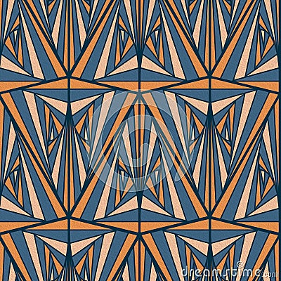 Abstract geometric pattern Cartoon Illustration