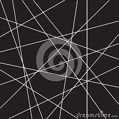 Abstract geometric pattern random stripe lines Vector Illustration