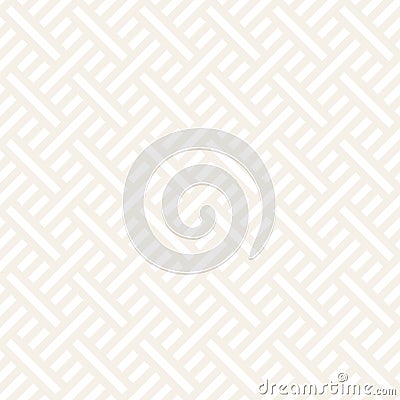 Abstract Geometric Pattern With Stripes Lattice. Subtle Seamless Vector Background Vector Illustration