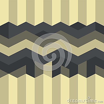 Abstract geometric pattern vector gothic art deco Vector Illustration