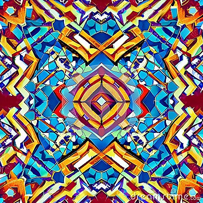 1063 Abstract Geometric Patterns: A mesmerizing and abstract background featuring abstract geometric patterns in intricate and c Stock Photo