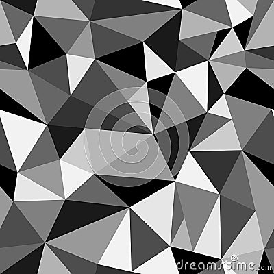 Abstract geometric rumpled triangular vector illustration graphic background Vector Illustration