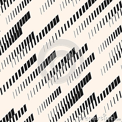 Vector extreme sport seamless pattern. Diagonal lines, tracks, halftone stripes. Urban texture. Vector Illustration