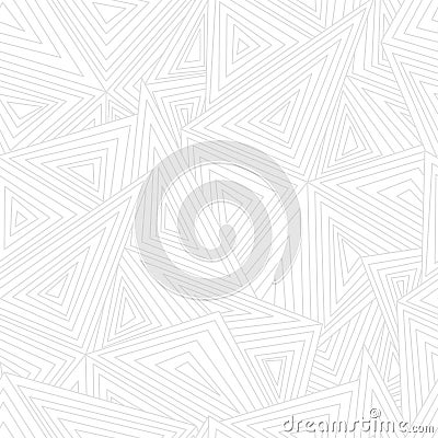 Abstract geometric seamless pattern. Triangles and lines background Stock Photo