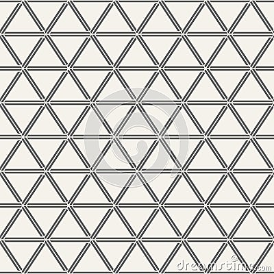 Abstract geometric simple pattern of triangles. Vector Illustration