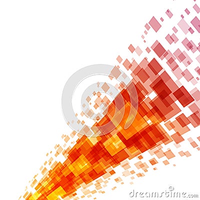 Abstract geometric squares lines background. Stock Photo