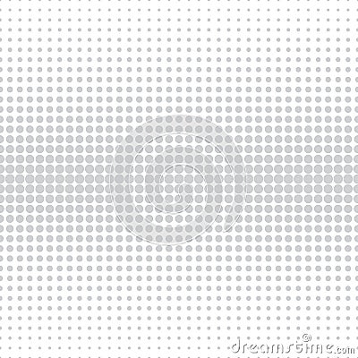 Abstract geometric subtle deco art halftone circle pattern Vector Illustration