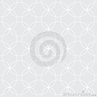 Abstract geometric subtle gray hipster deco art pattern Vector Illustration