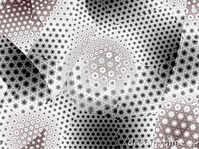 Abstract geometric techno background Stock Photo