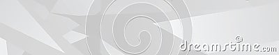 Abstract geometric white and gray shapes background with angular patterns Vector Illustration