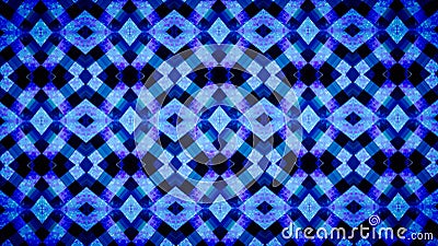 Abstract Geometry blue wallpaper. Stock Photo