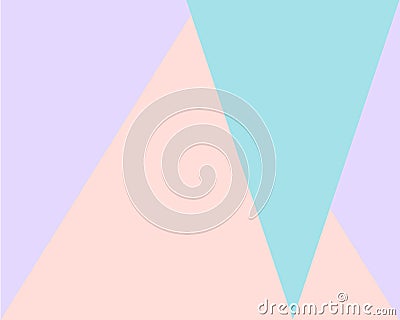 Abstract geomeyrical background multi colored triangles Vector Illustration