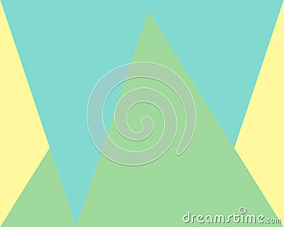 Abstract geomeyrical background multi colored triangles Vector Illustration
