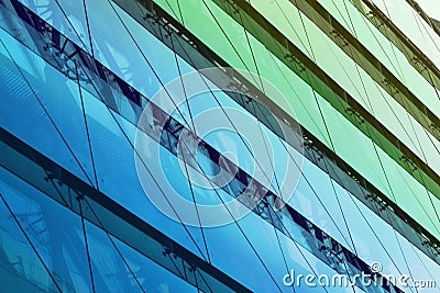 Abstract glass Stock Photo