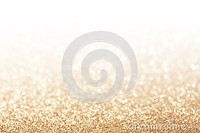 Abstract glitter gold background Stock Photo