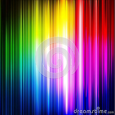 Abstract glowing background Vector Illustration