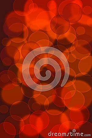 Abstract glowing circles Stock Photo