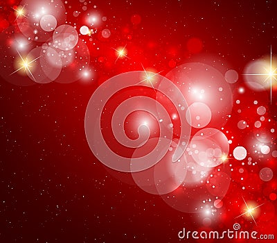 Abstract glowing glare Vector Illustration