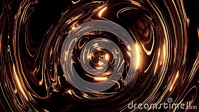 Abstract glowing time flies stock graphic 3d illustration background wallpaper Cartoon Illustration