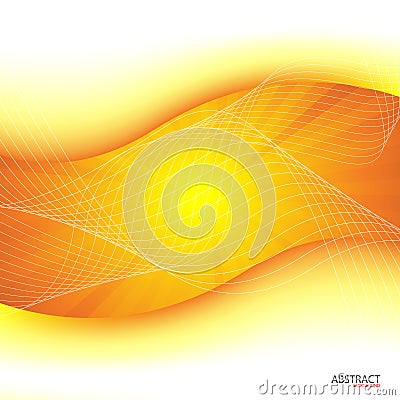 Abstract gold background. Vector illustration Vector Illustration