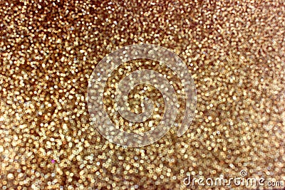 Abstract gold glitter and shimmer background Stock Photo