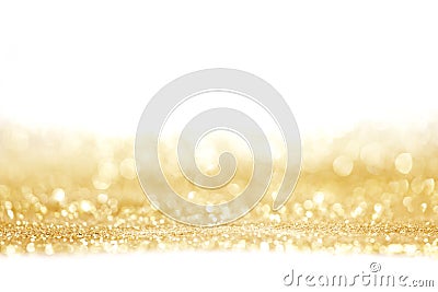 Abstract golden shiny background Stock Photo