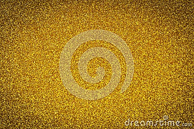 Abstract golden twinkle background. Twinkly golden Lights Stock Photo